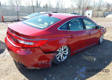 2013 Hyundai Azera из США, поврежденный, VIN KMHFG4JG9DA300169
